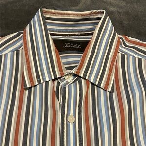 Tasso Elba Men's Multicolor Striped Shirt